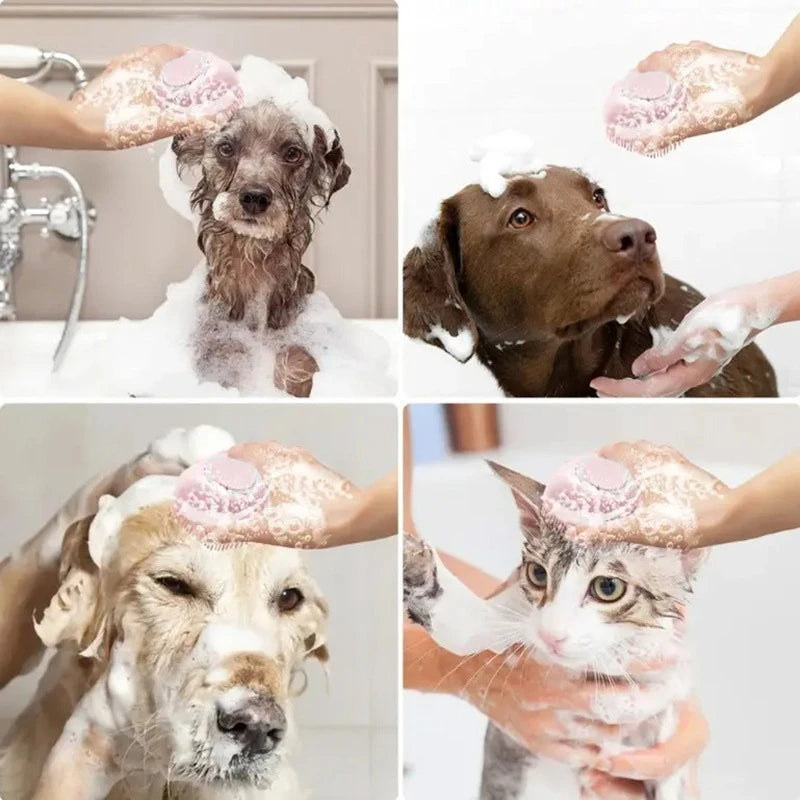 Bath Massage Pet Scrubber