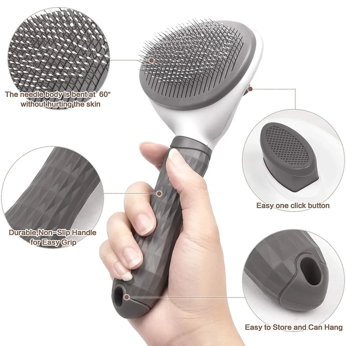 Pet Friendly Hair Remover Brush